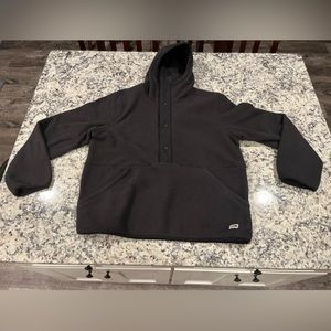 Northface half button hoodie